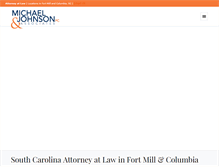 Tablet Screenshot of johnsonsclaw.com